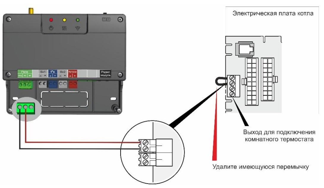 Zont smart подключение к котлу. Схема подключения комнатного термостата. Расположение комнатного термостата. Адаптер для подключения котла. Zont подключение к котлу.