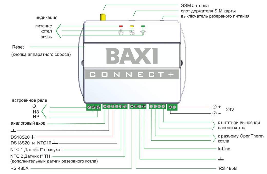 Zont baxi подключение. Zont connect Baxi. Zont connect схема подключения. Baxi Zont connect Plus. Baxi connect+ подключение.