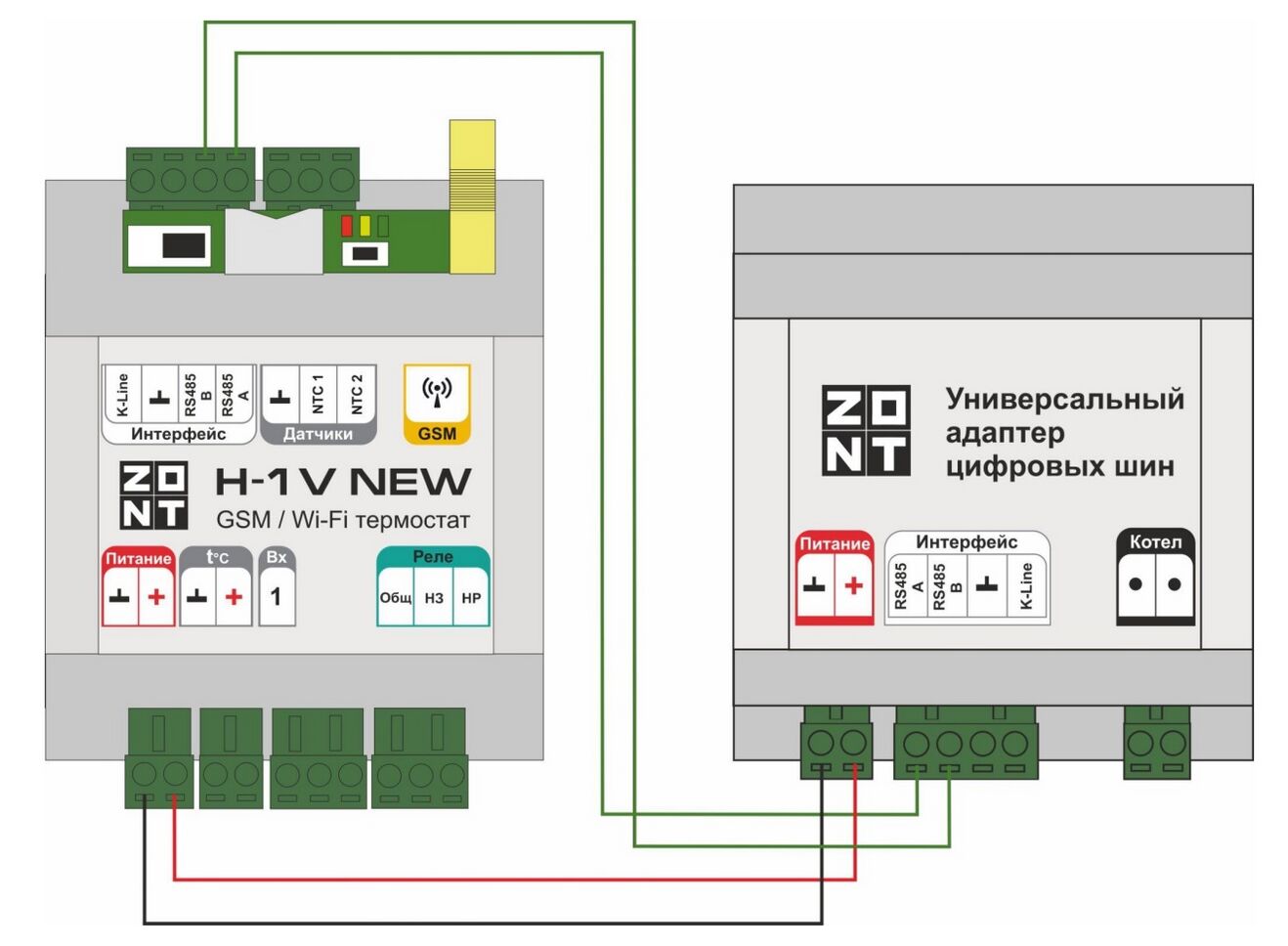 Настройка zont smart new