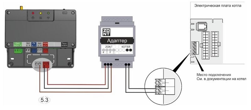 Файл:Подключение адаптера Smart.jpg